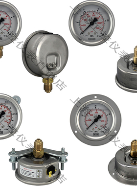 现货0.25MPa 36psi 2.5bar热卖wika耐震压力表213.53.063 EN837-1