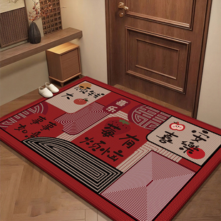 入户门地垫进门门厅垫门口地毯2025新款 高级感耐脏防滑室外脚垫子