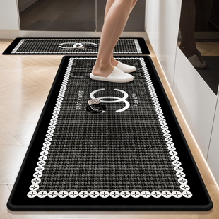 厨房地垫防滑防油可擦免洗吸水吸油专用垫脚垫子2025新款 网红地毯