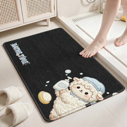 卫生间浴室防滑吸水加厚速干脚垫