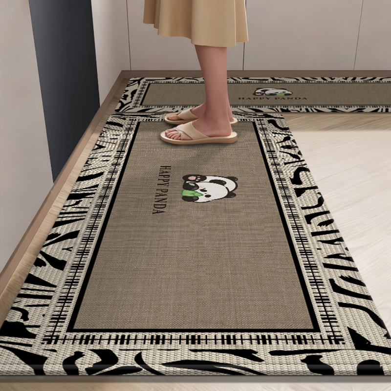 厨房地垫防滑防油可擦免洗地毯垫