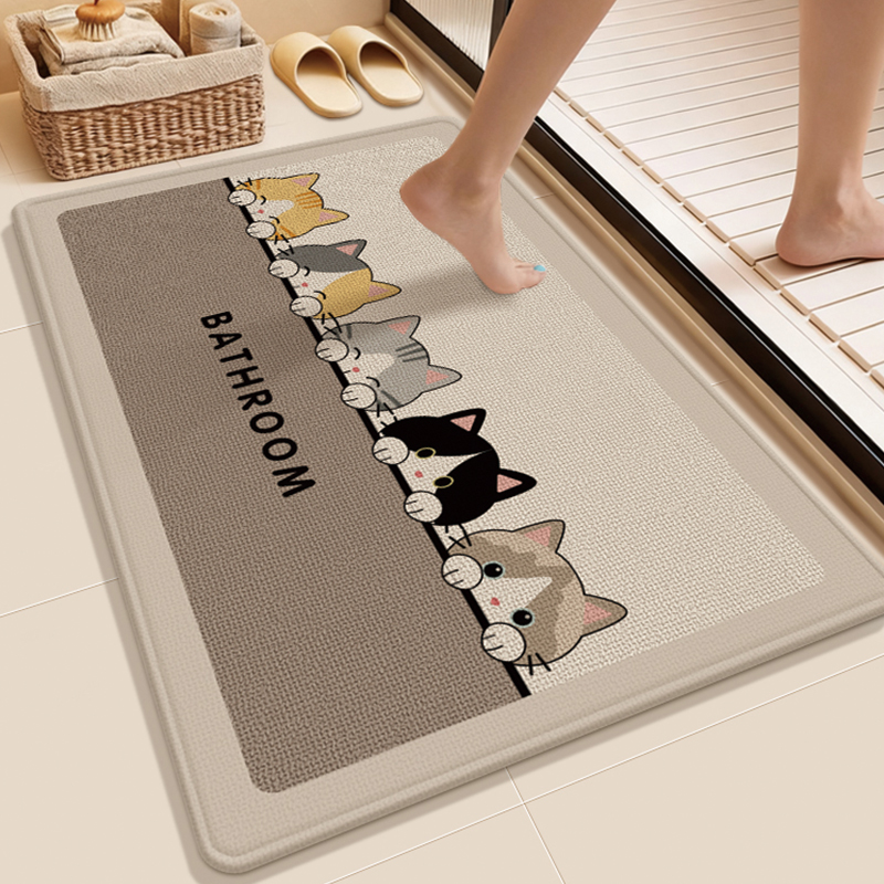 卫生间吸水地垫速干脚垫