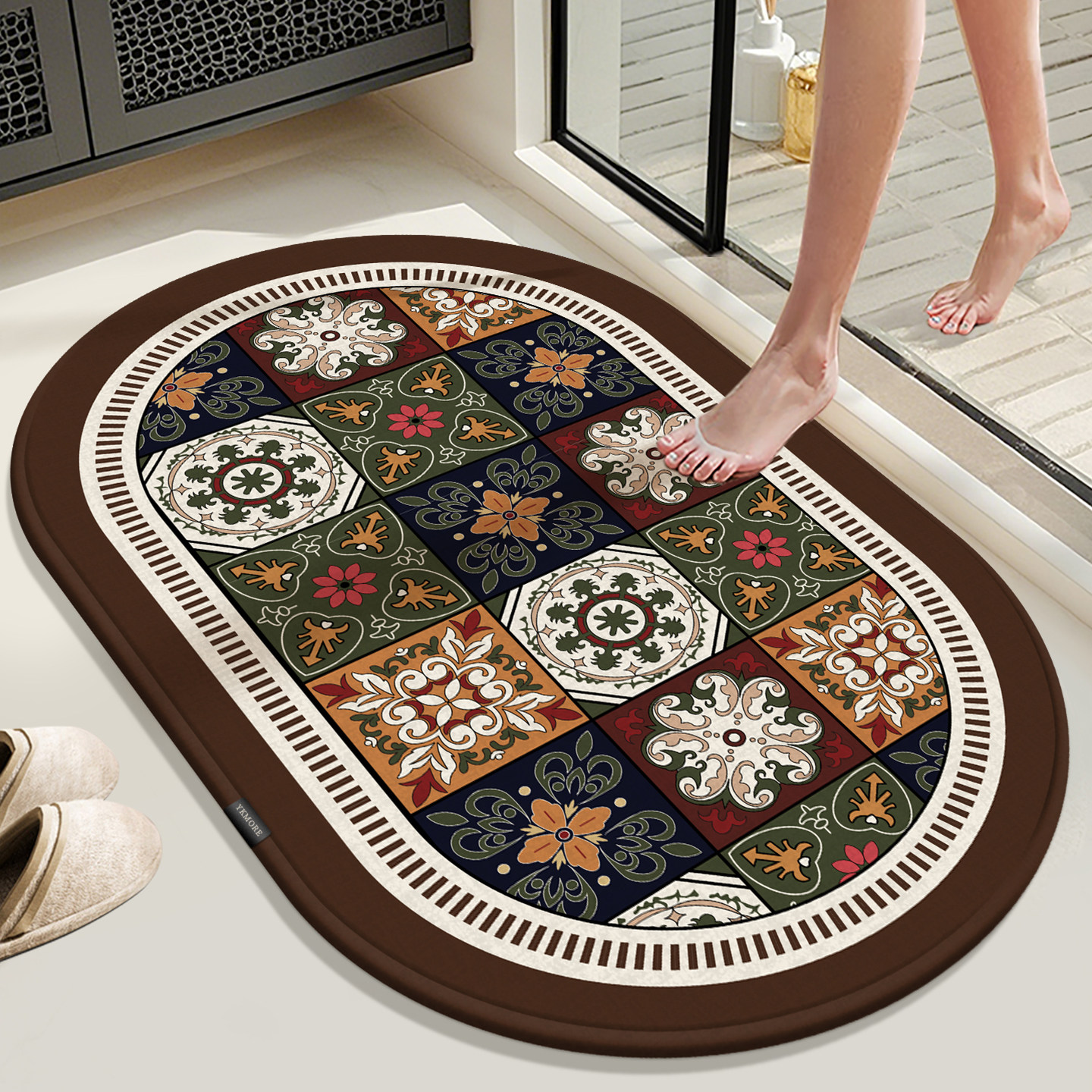 卫生间吸水地垫浴室防滑脚垫子硅藻泥洗漱台干湿分离2026新款地毯,居家布艺,家用脚垫,淘宝优惠券,粉丝福利购,淘宝优惠卷