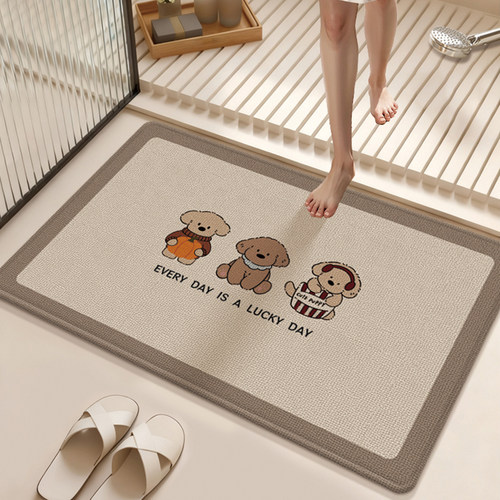 卫生间吸水地垫浴室防滑脚垫