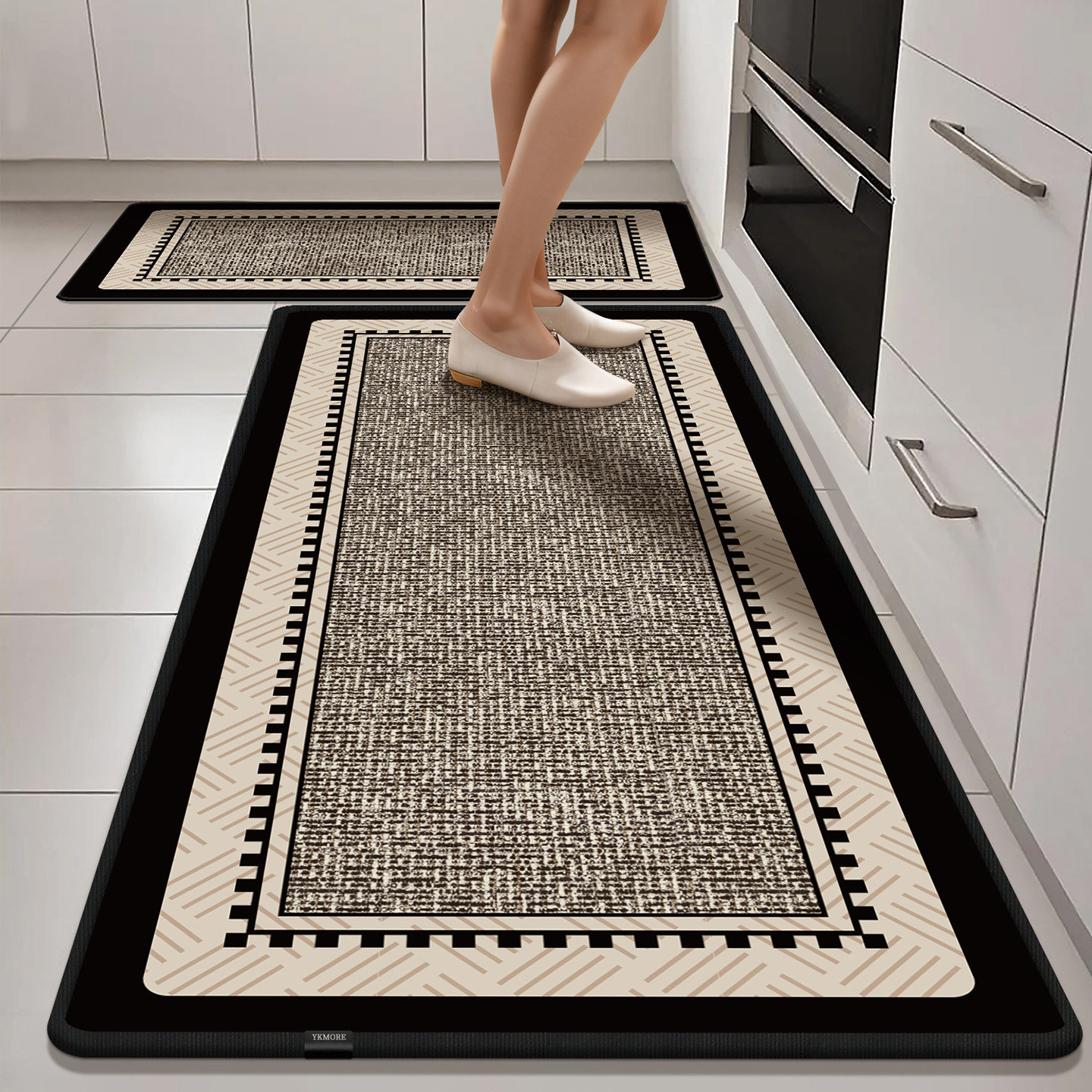 YKMORE厨房地垫防滑防油可擦免洗防水耐脏专用垫吸油家用脚垫地毯,居家布艺,厨房地垫,淘宝优惠券,粉丝福利购,淘宝优惠卷