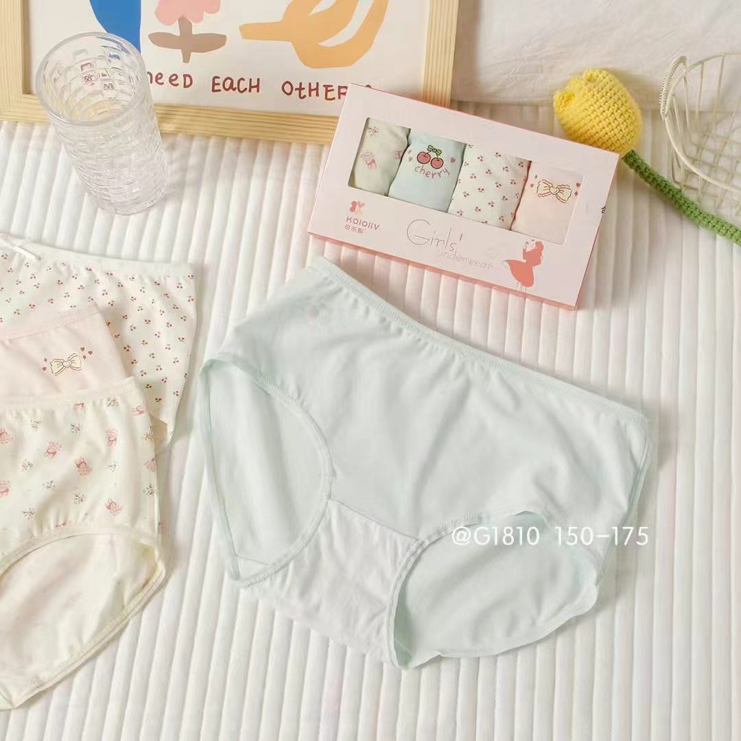 可乐梨纯棉纯棉女孩休闲