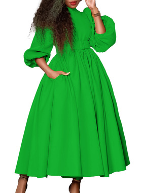 Plus Size 3XL office Dress Evening Dress women big size red