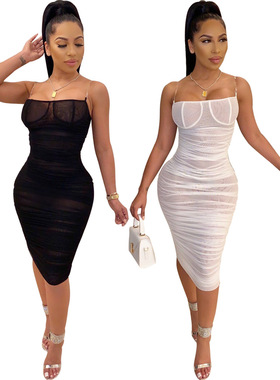 Women Bandage Dress 2021 Bandage Dress Sexy Strapy Sleeveles