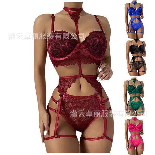 sexy lingerie lace Christmas Exotic Clothes underwear 性感