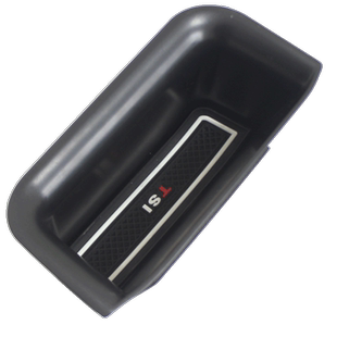 专用于大众13-25款新宝来蔚领主驾驶储物盒改装 中控扶手盒拉手盒