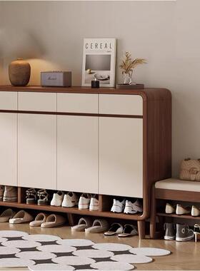 鞋柜家用门口入户门收纳一体靠墙室内玄关柜2025新款爆款进门鞋架