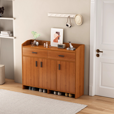 入户鞋柜家用门口进门玄关柜收纳柜一体靠墙2025新爆款防尘鞋架子