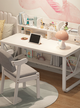梳妆台女孩卧室现代简约ins风书桌化妆台收纳柜一体简易化妆桌子