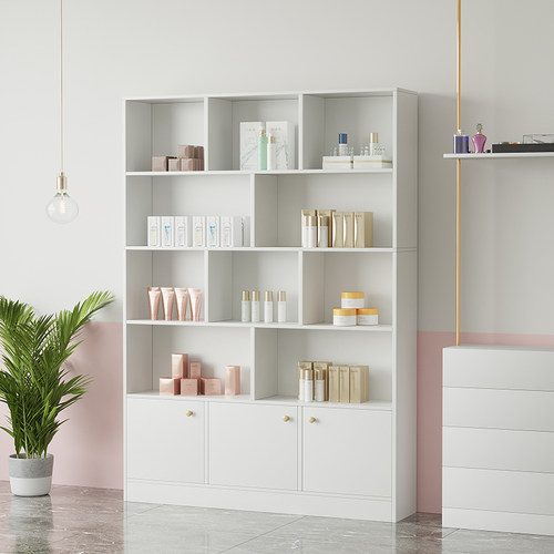 展示柜简约美容院产品陈列柜