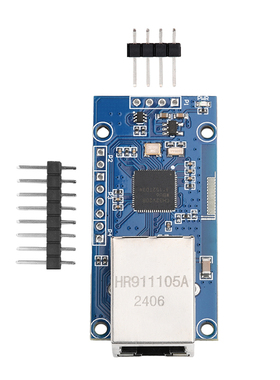 3.3V5V USB转以太网模块TTL网络透传开发板 CH32V208串口RJ45网口
