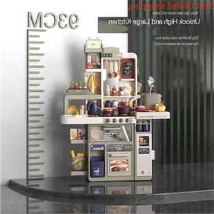 cheap playing kitchen set toys girls boys gift kids cooking