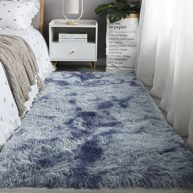 地毯卧室客厅2025新款床边毯高级感免洗可擦毛毯地垫房间茶几加厚