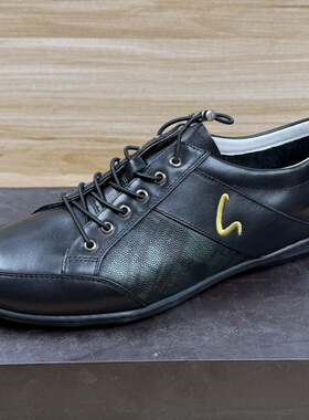 42.43男款小皮鞋青年免鞋带懒人潮流商务休闲通勤薄底豆豆鞋