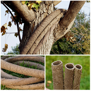 仿真树藤穿线管树皮管空心绕树户外保护电线电缆套管包水管软管