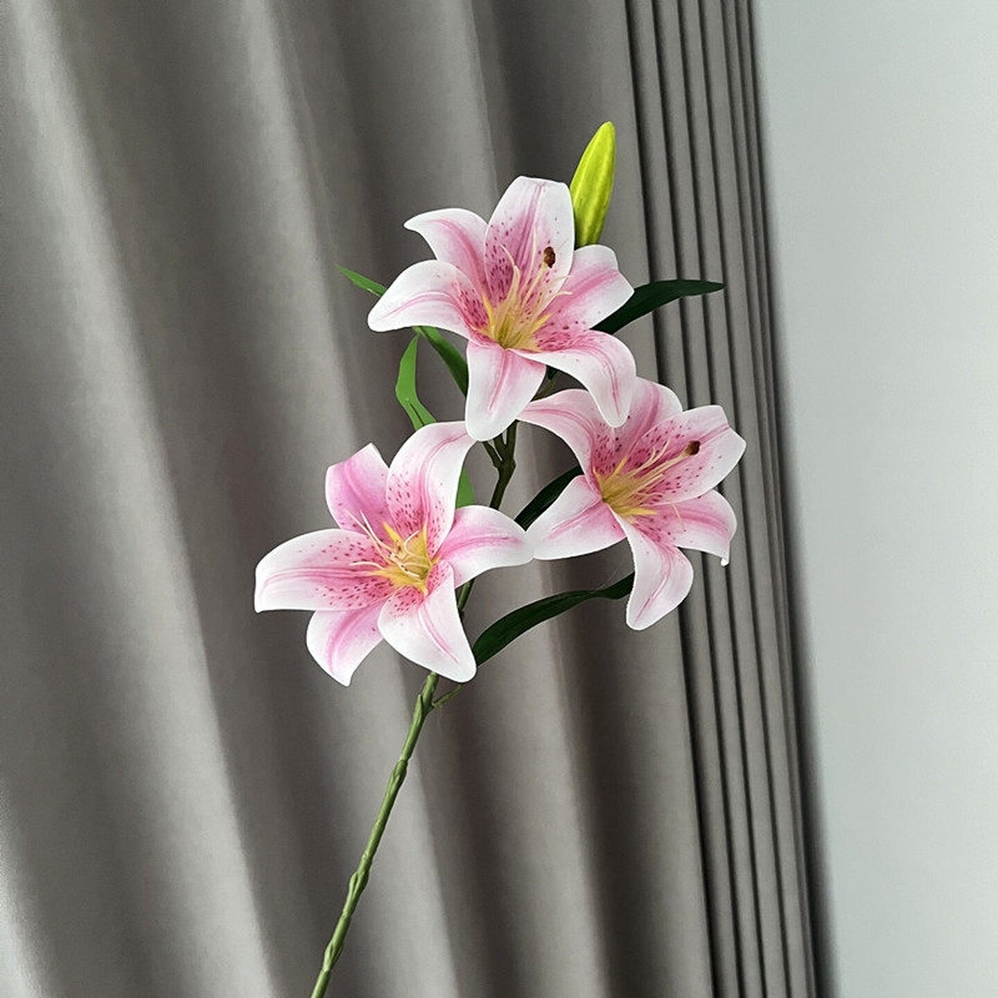 仿真百合花束室内装饰拍摄道具