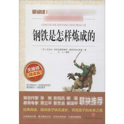 钢铁是怎样炼成的 无障碍精读版 天地出版社 (苏)尼古拉·阿列克赛耶维奇·奥斯特洛夫斯基  著 立人 编