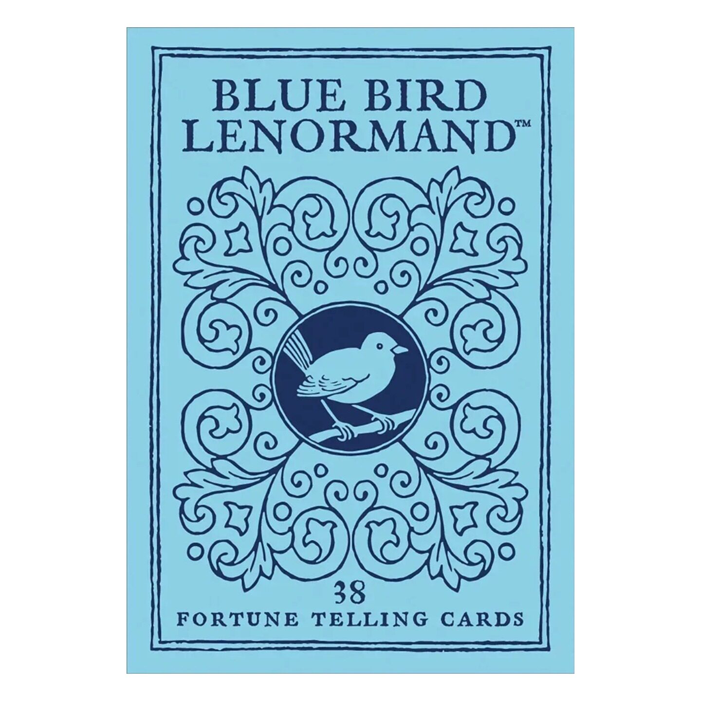 进口正版 青鸟利诺曼 Blue Bird Lenormand 蓝鸟雷诺曼 桌游卡牌