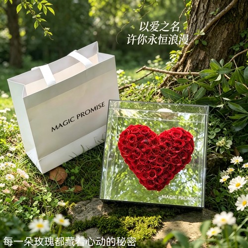 顺丰包邮高端永生花礼盒