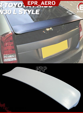 适用于丰田08'.05~11'.11普锐斯Prius ZVW30 L款碳纤维改装鸭尾翼