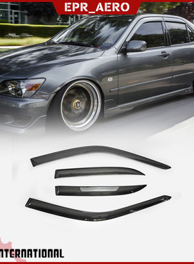 雷克凌志IS200 萨斯Altezza改装碳纤雨档 SXE10晴雨挡 咬地鲨改装