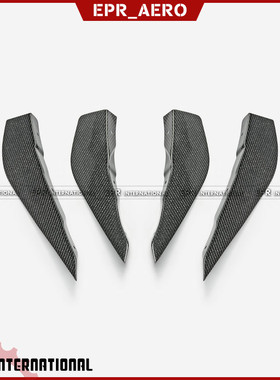 适用于Honda本田思域17年款 FK8 TYPE-R 轻量化碳纤维保险杠风刀