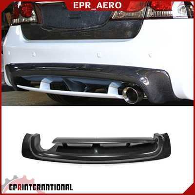 适用于八代思域Civic FD2改装 Mugen款 碳纤维后扰流板 后唇 尾喉