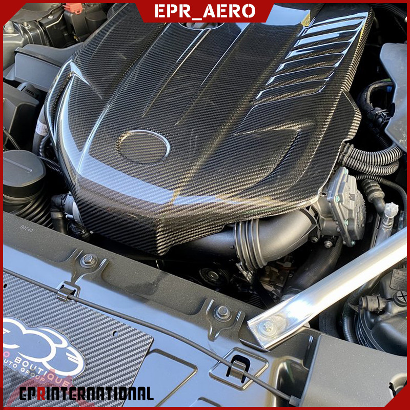 适用于丰田大魔王19 Supra A90 EPA款 碳纤维改装引擎盖 机舱内饰