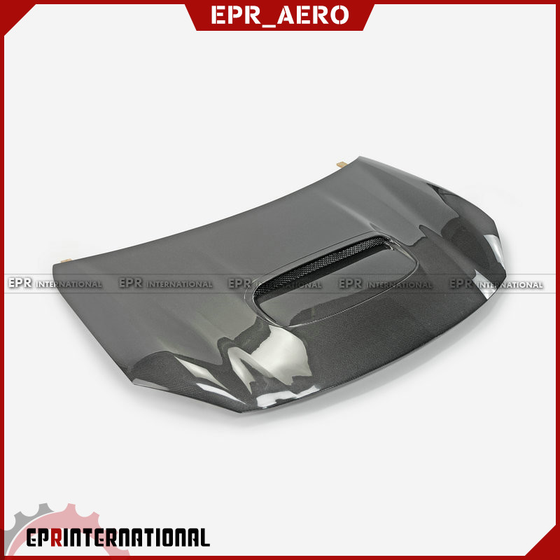 适用于丰田86 GR86 ZN8 BRZ ZD8开孔款碳纤维改装引擎盖头盖 机盖