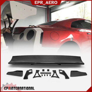 R35 飞机翼 L&B GT大尾翼 定风翼 V2碳纤维改装 适用于日系战神GTR