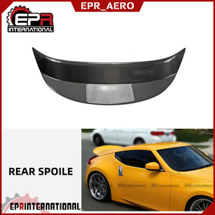 适用于370Z AJT款鸭尾翼 Z34原厂定风翼改装碳纤维无损安装压尾翼