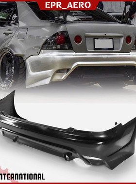 雷克凌志IS200 萨斯Altezza咬地鲨改装 M款后杠包围 XE10后保险杠