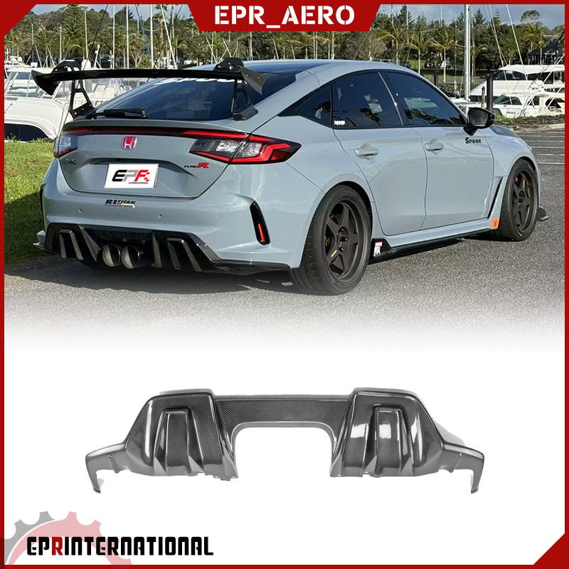 TYPER干碳纤维后唇后扰流改装件