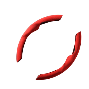 大众ID3 ID4X ID5 ID6X ID4crozz四季通用超薄翻毛皮汽车方向盘套