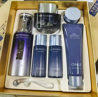 韩国OHUI欧惠逆时空菁纯焕颜安瓶套装 弹力抗皱 紧致提拉