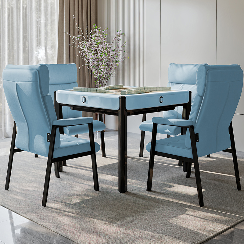 将盟取暖新款低音旋风过山车全自动麻将机餐桌取暖麻将桌家用两用