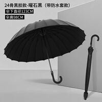 24-bone long-handled umbrella with waterproof cover, men's enlarged, thickened, reinforced wind-resistant automatic umbrella, enlarged umbrella surface, car umbrella thumbnail 8