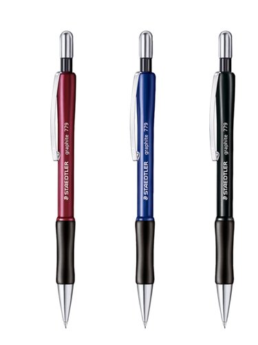 德国Staedtler 779防滑握笔区，环保橡皮机械铅笔0.5 | 0.7mm办公