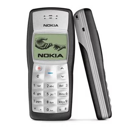 Nokia/诺基亚1100经典老款黑白屏按键直板工厂学生戒网老人小手机
