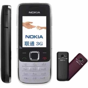Nokia 直板按键移动联通4G学生戒网备用老人手机 诺基亚2730C经典