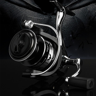 皓顿DV黑色全金属线杯纺车轮渔轮路亚轮矶钓阀钓远投打黑轮渔线轮