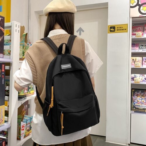 韩国书包女ins森系百搭双肩包韩