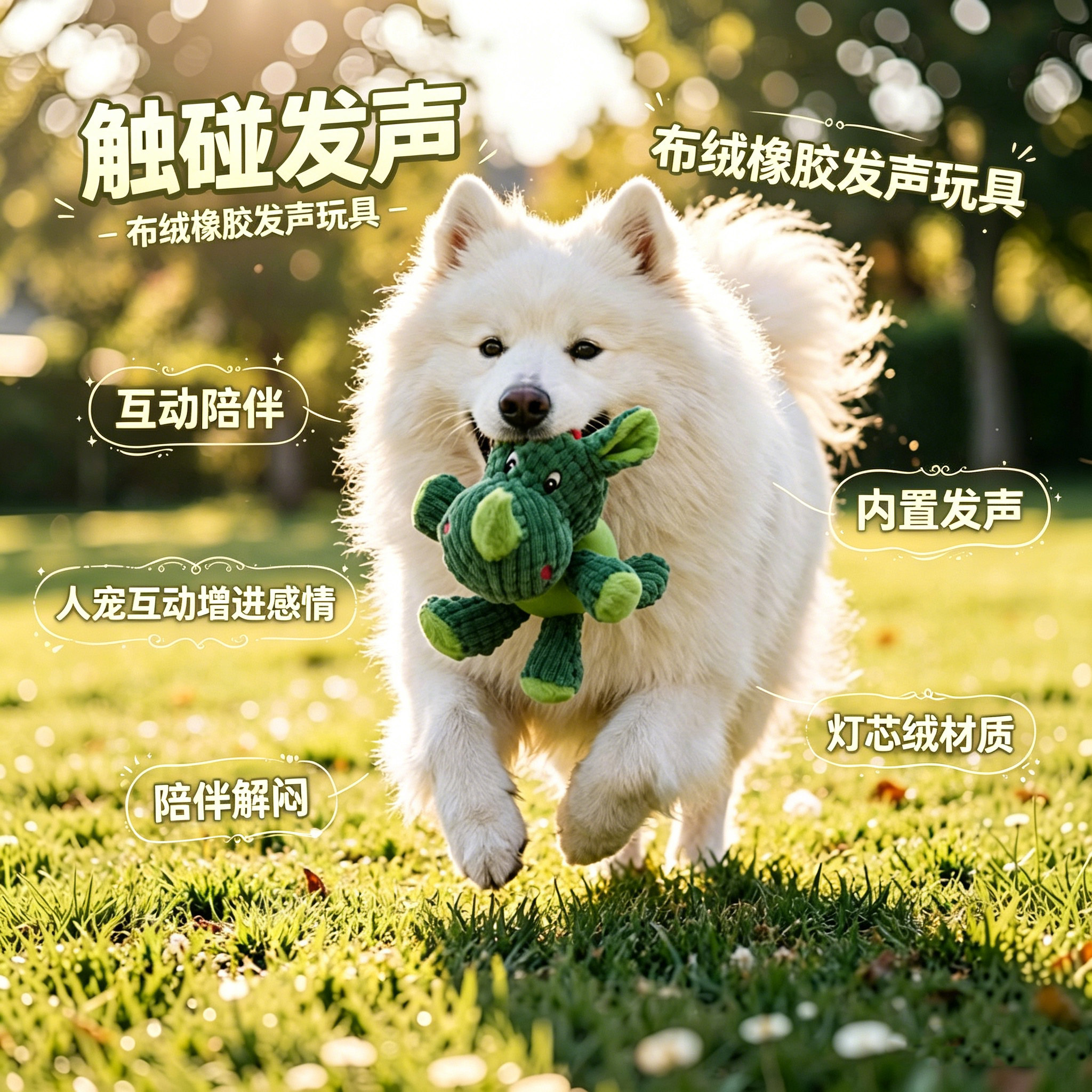 宜特宠物狗玩具磨牙耐咬毛绒成幼犬玩具金毛泰迪发声乳胶解闷包邮