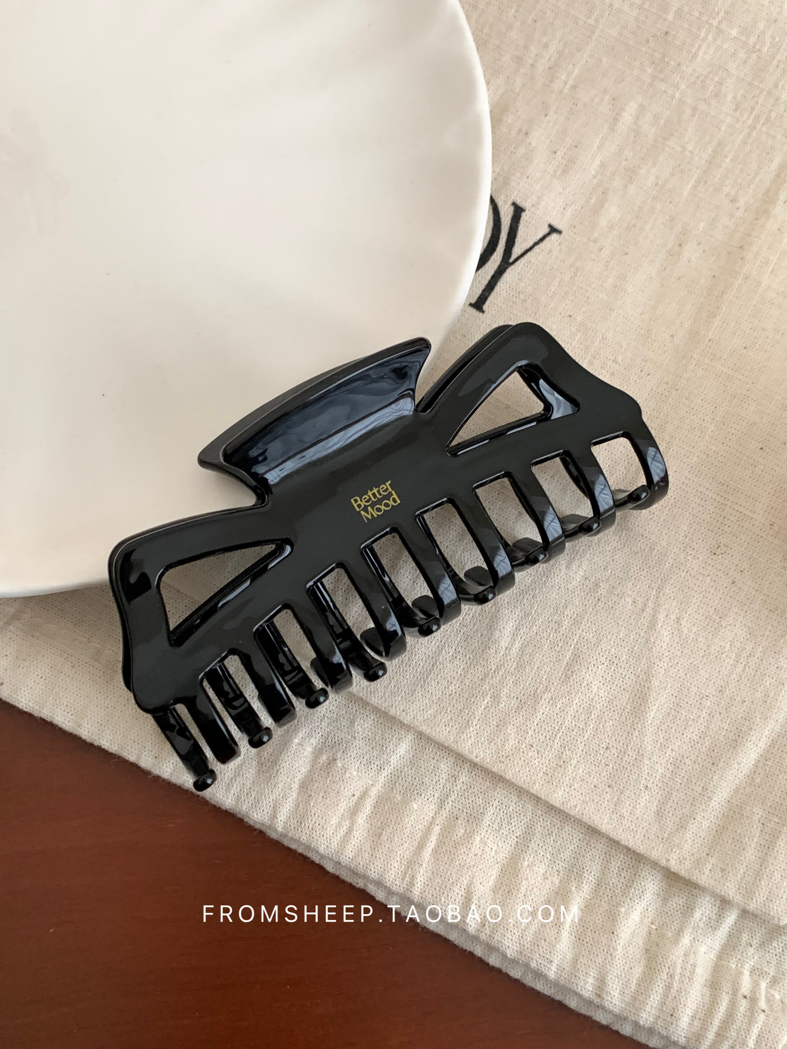 FromSheep醋酸夏日大容量抓夹女