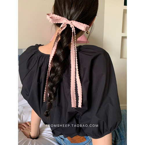 FromSheep~少女氛围感蝴蝶结发夹