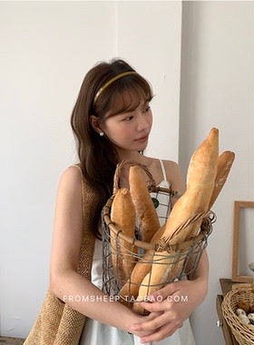 FromSheep~韩国醋酸细发箍女高级感小众发卡带齿碎发头箍洗脸头饰